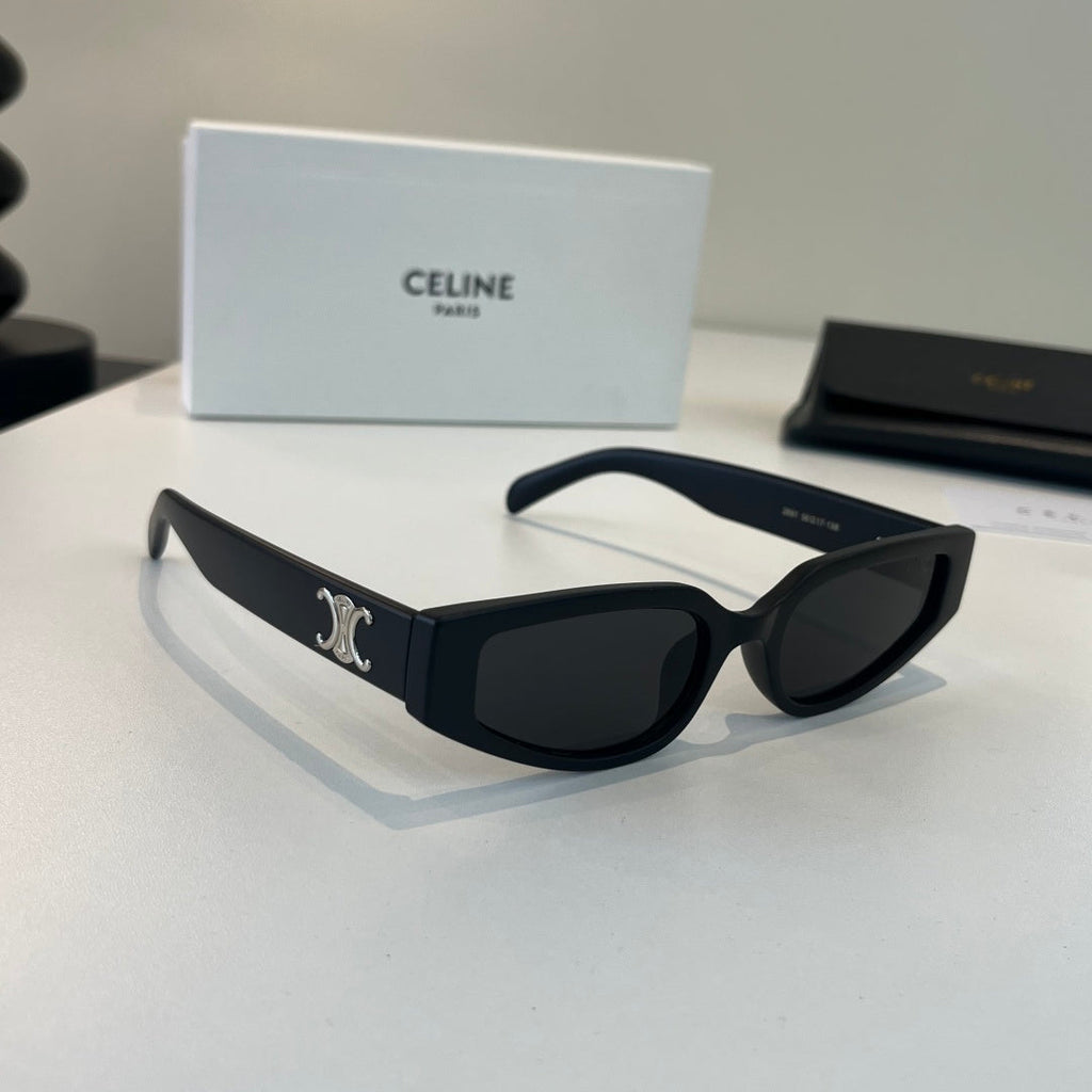 Celine Fashion Black Lens Sunglasses for Men & Women - 398857