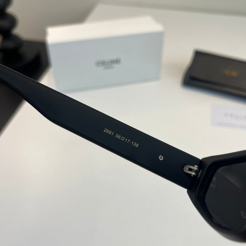 Celine Fashion Black Lens Sunglasses for Men & Women - 398857 - detail image 8