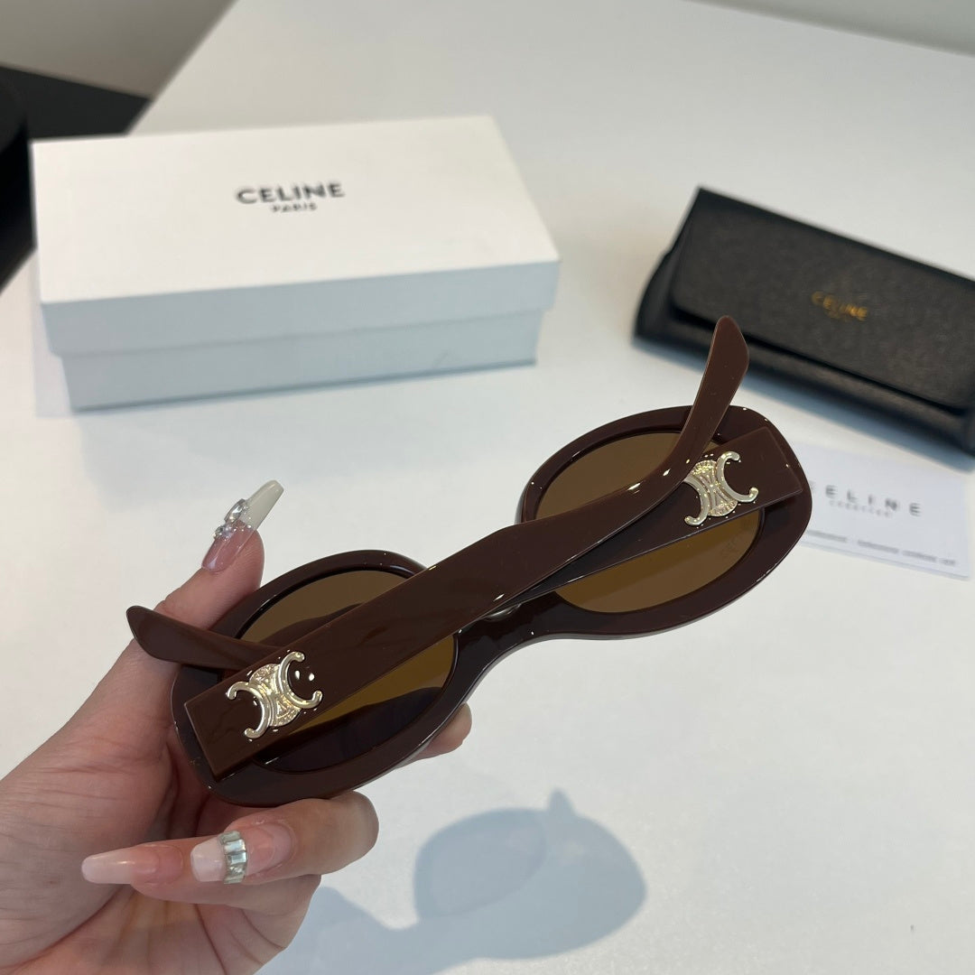 Celine Fashion Black Lens Sunglasses for Men & Women - 398858 - detail image 7