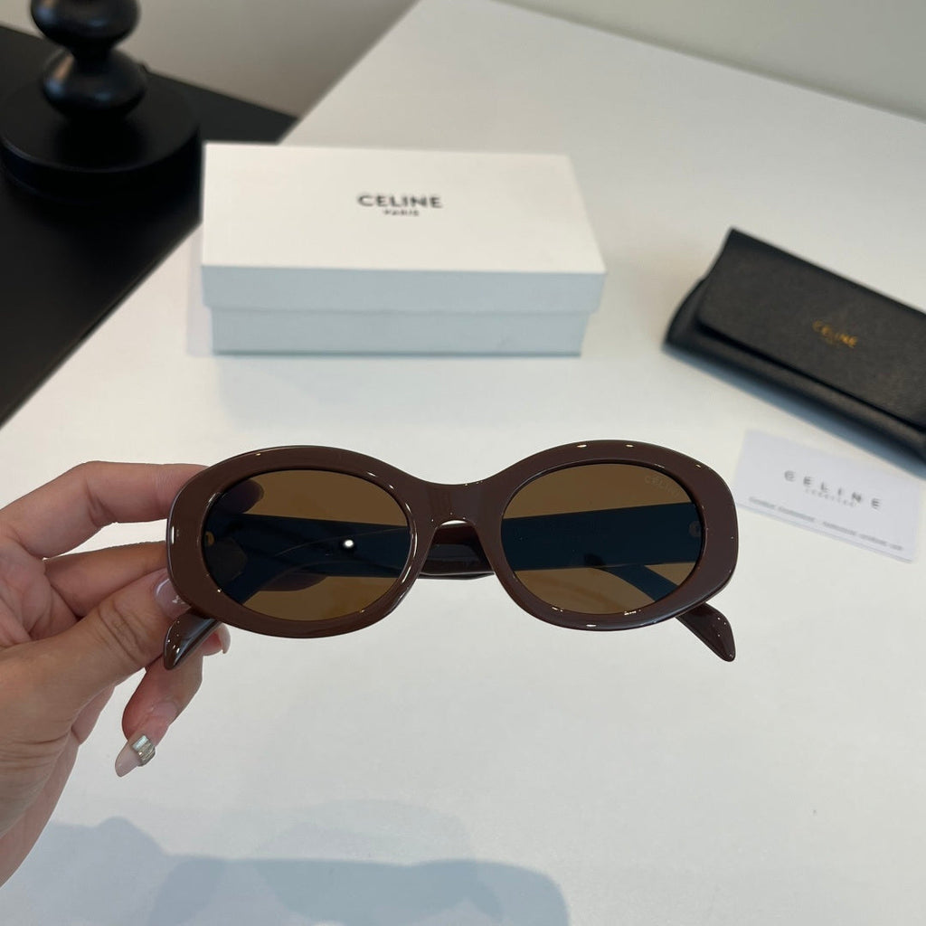 Celine Fashion Black Lens Sunglasses for Men & Women - 398858 - detail image 5