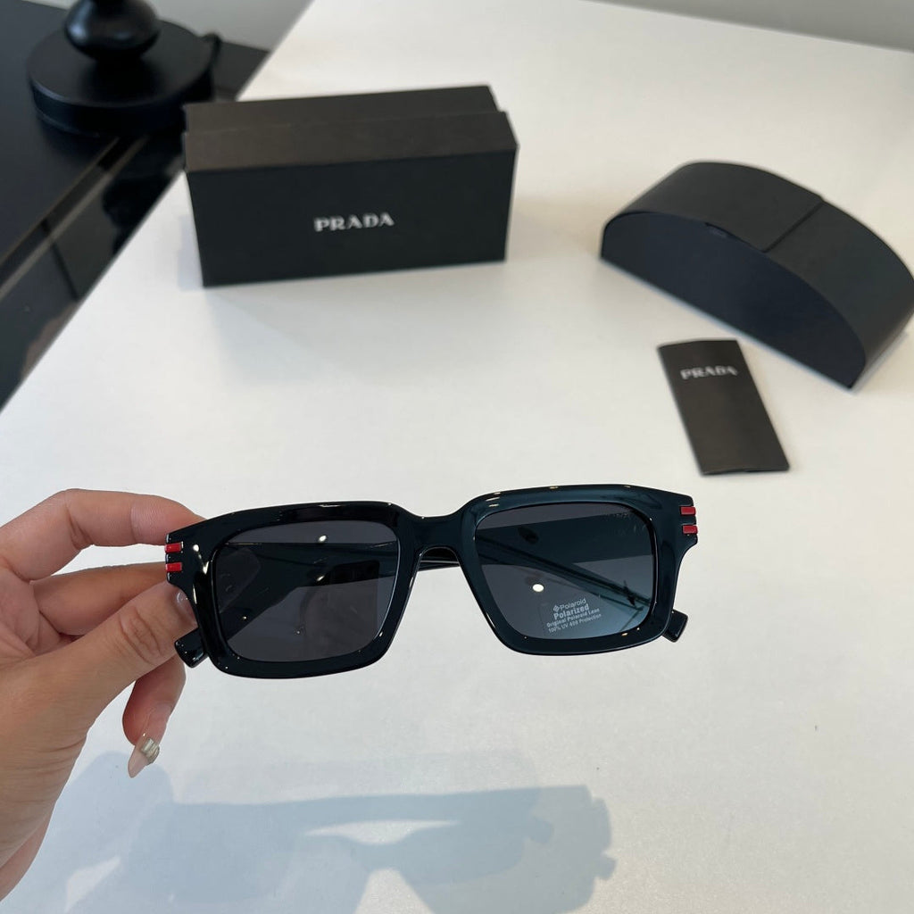 Prada Fashion Black Lens Sunglasses for Men & Women - 465557 - detail image 6