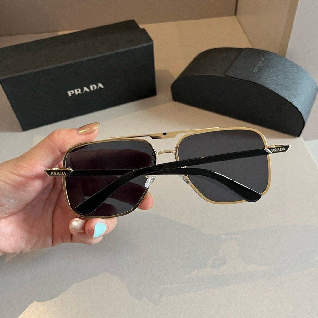 Prada Polarized Fashion Silver Lens Sunglasses for Men - 487160 - detail image 6