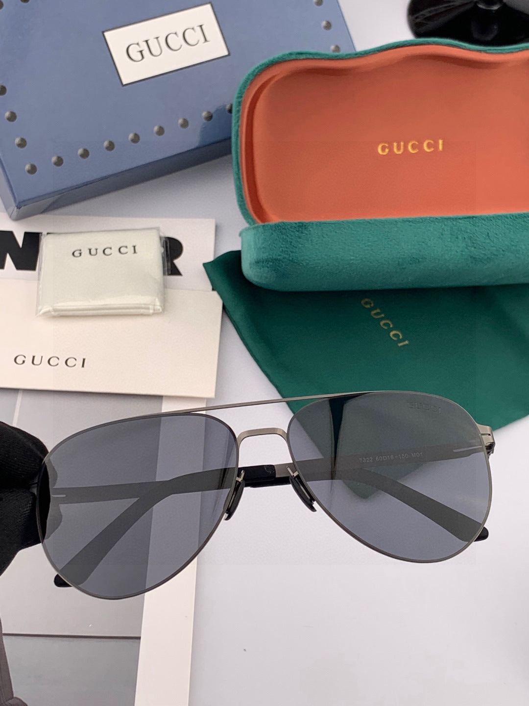 Gucci G2731 Polarized Fashion Red Lens Sunglasses for Men & Women - 158277 - detail image 2