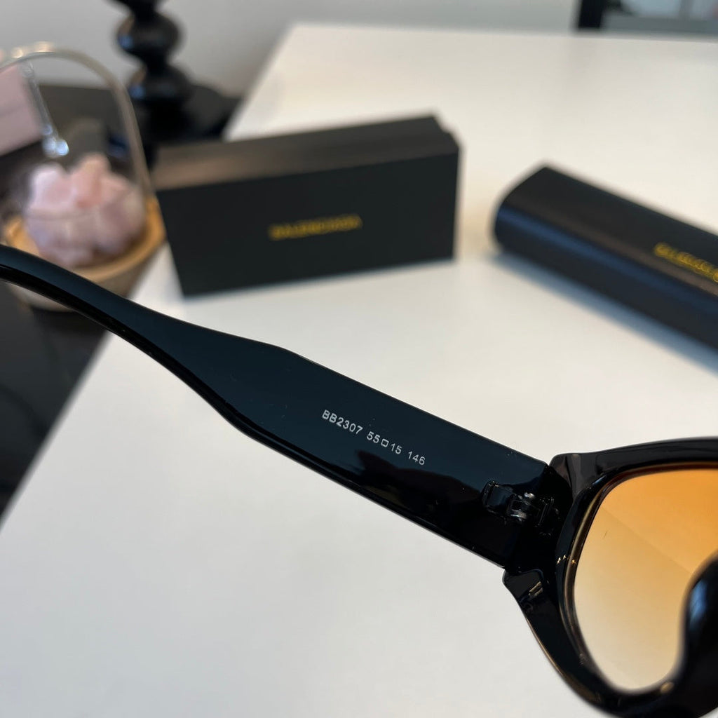 Balenciaga Rectangular Brown Lens Sunglasses for Men & Women - 449652 - detail image 8