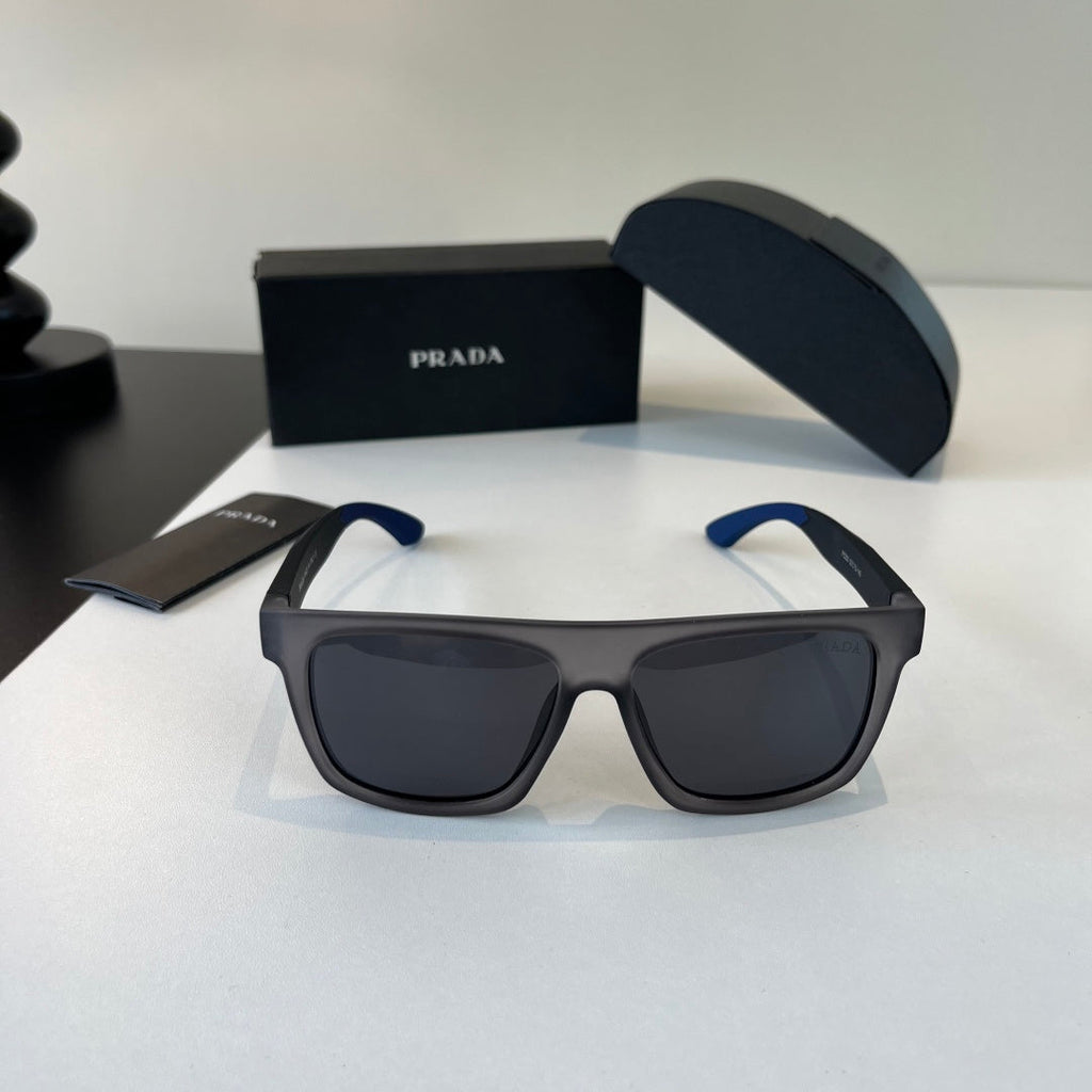 Prada Polarized Fashion Black Lens Sunglasses for Men - 398955 - detail image 2