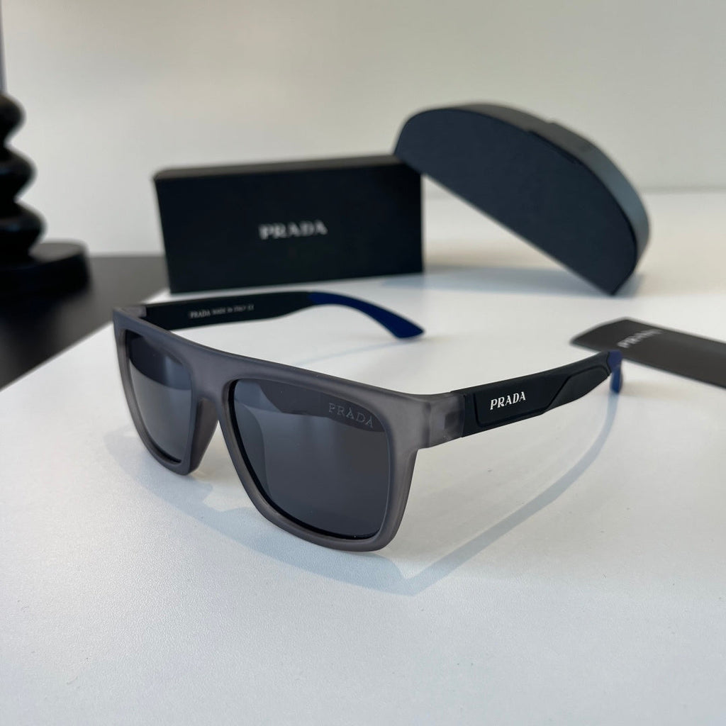Prada Polarized Fashion Black Lens Sunglasses for Men - 398955 - detail image 3