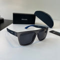 Prada Polarized Fashion Black Lens Sunglasses for Men - 398955