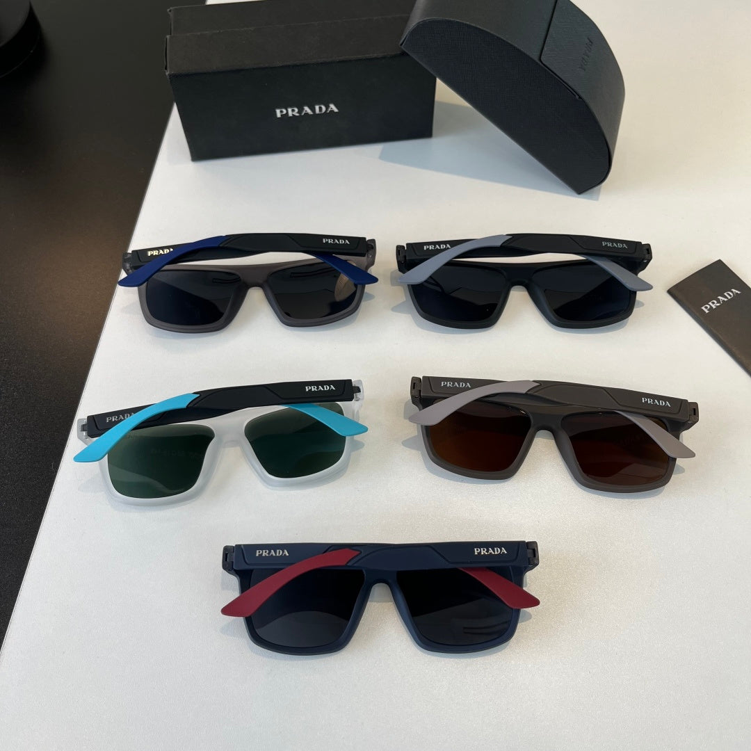 Prada Polarized Fashion Black Lens Sunglasses for Men - 398956 - detail image 12