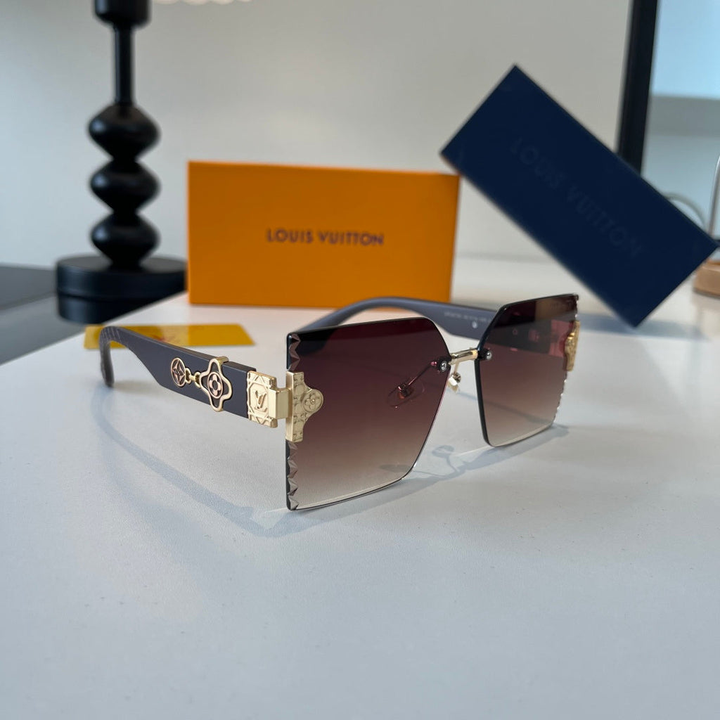 Louis Vuitton Fashion Red Lens Sunglasses for Women - 448657