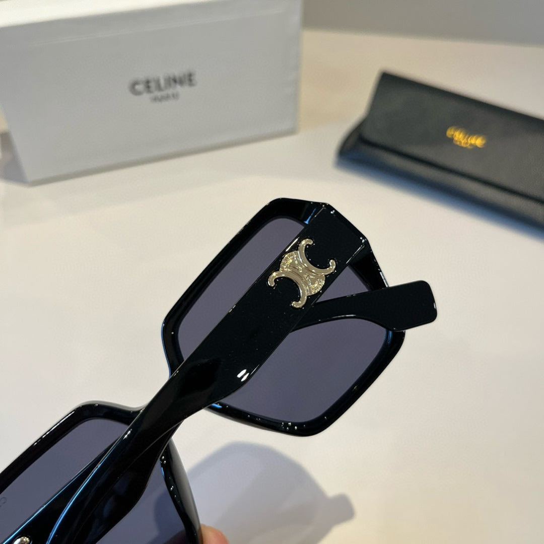 Celine Fashion Black Lens Sunglasses for Men & Women - 382515 - detail image 6