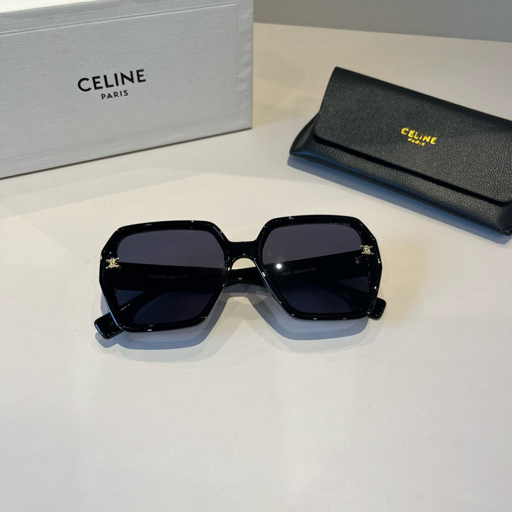 Celine Fashion Black Lens Sunglasses for Men & Women - 382515 - detail image 9