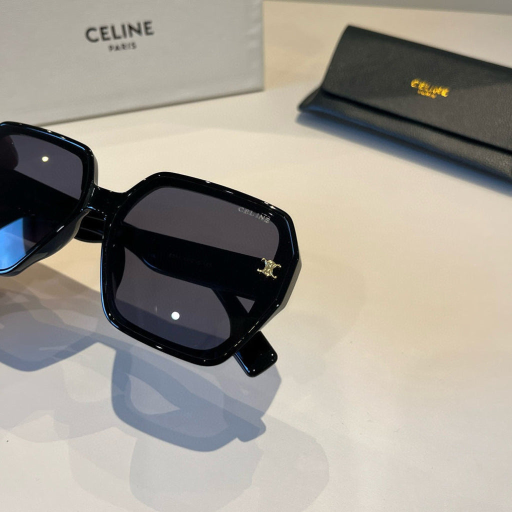 Celine Fashion Black Lens Sunglasses for Men & Women - 465518 - detail image 7