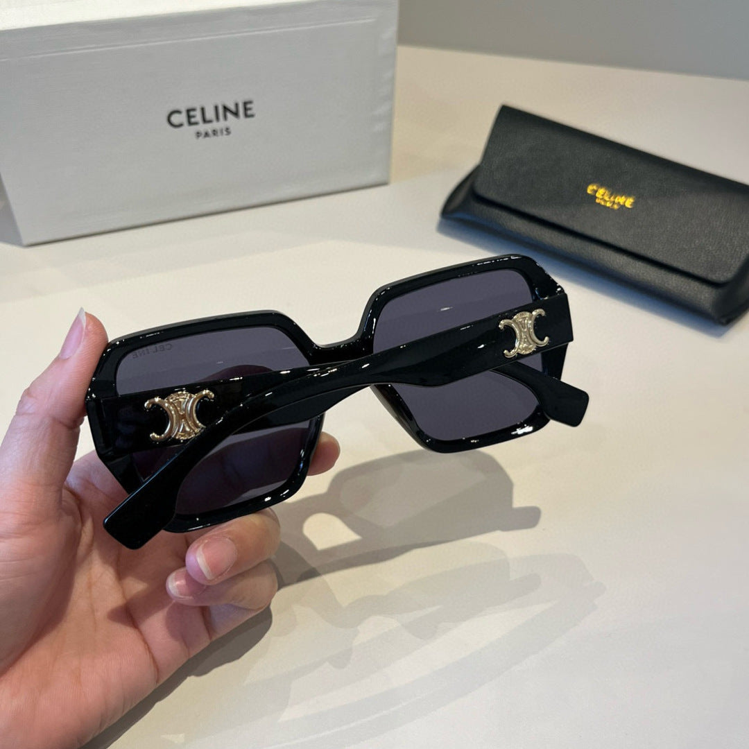 Celine Fashion Black Lens Sunglasses for Men & Women - 382515 - detail image 5
