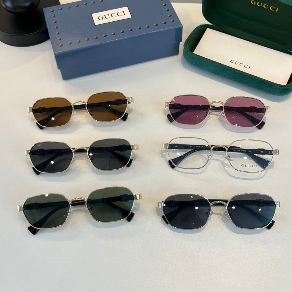 Gucci Oversized Red Lens Sunglasses for Men & Women - detail image 12