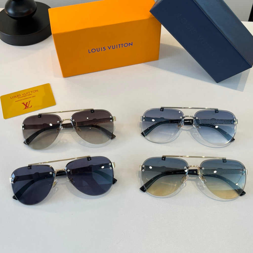 Louis Vuitton Fashion Black Lens Sunglasses for Men & Women - 493086 - detail image 11