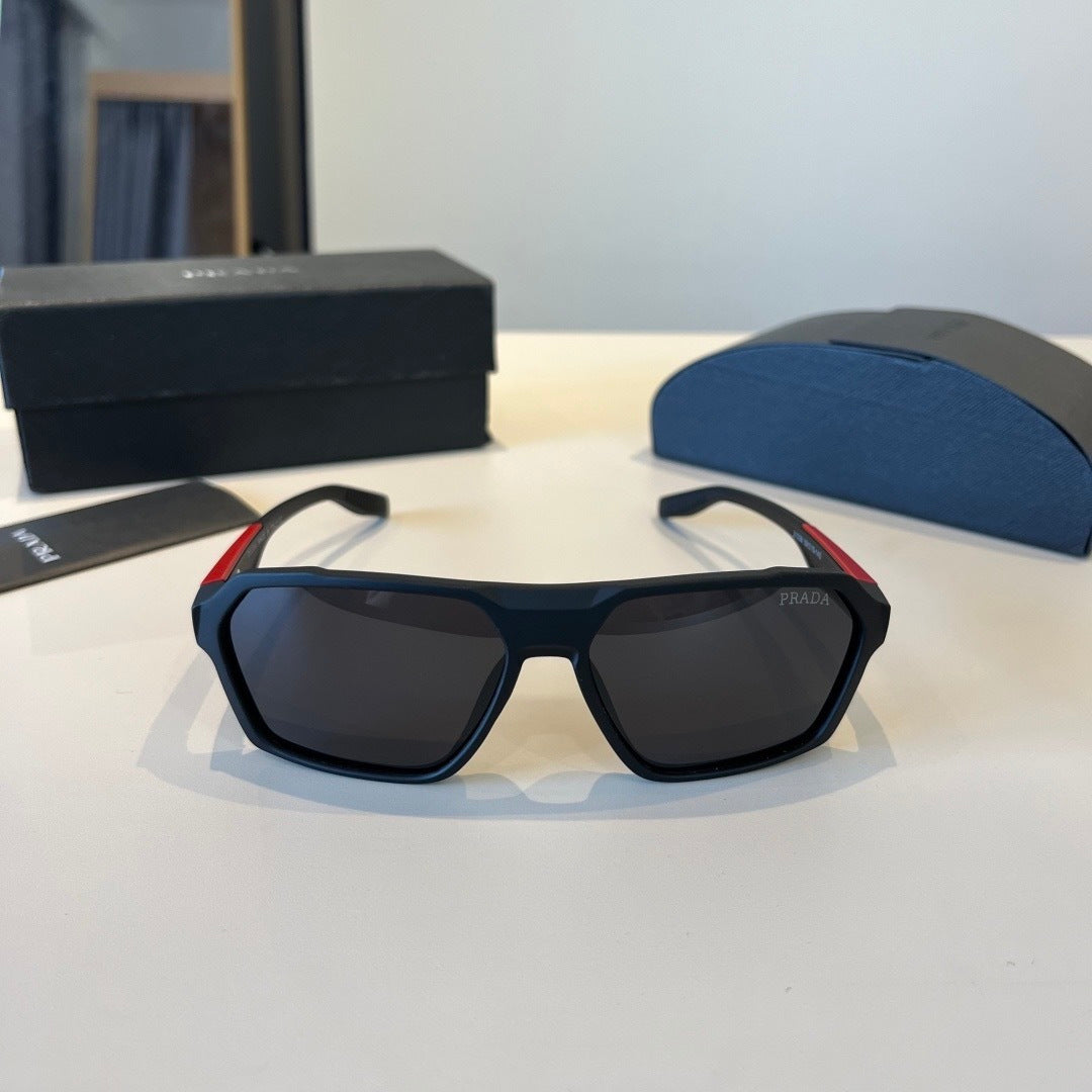 Prada Fashion Black Lens Sunglasses for Men - 398928 - detail image 2