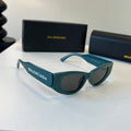 Balenciaga Rectangular Black Lens Sunglasses for Men & Women - 487490