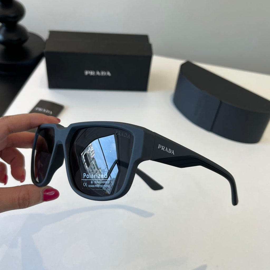 Prada Fashion Black Lens Sunglasses for Men & Women - 432074 - detail image 4