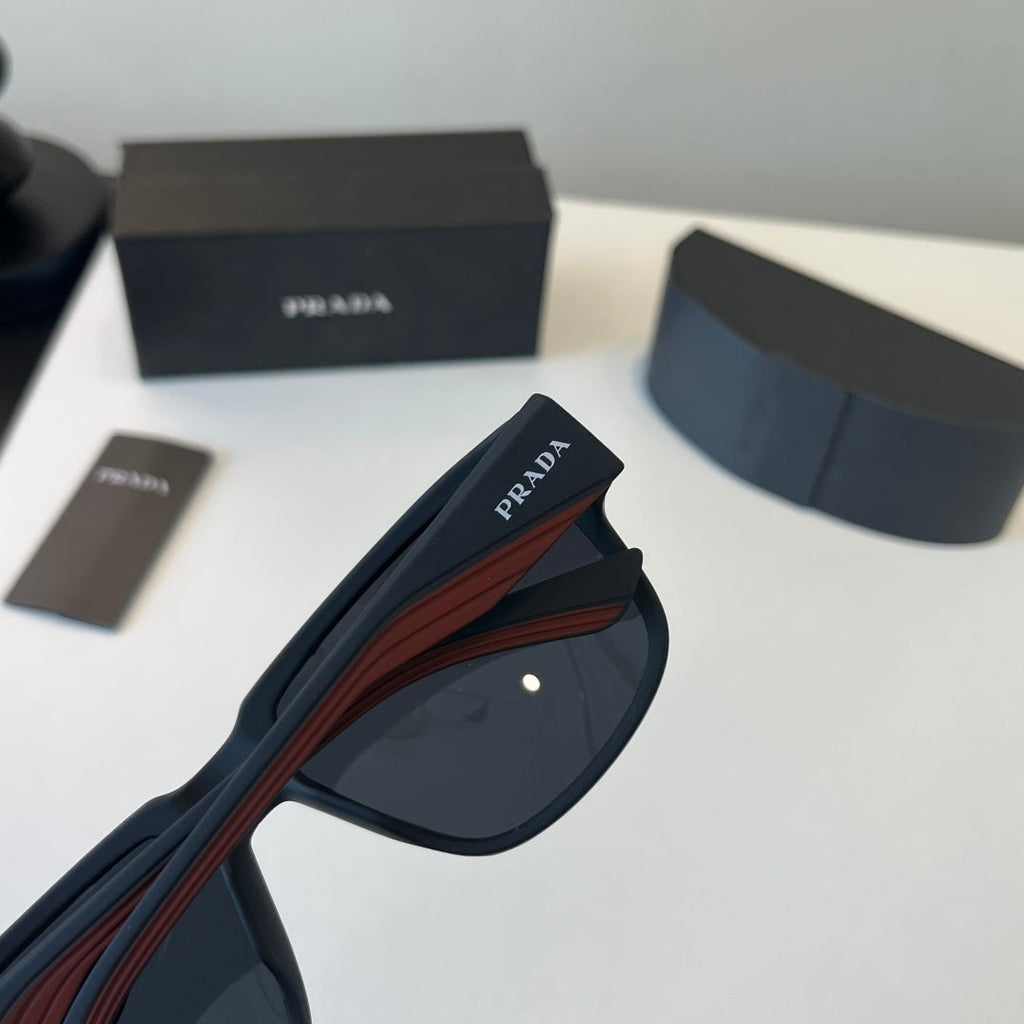 Prada Fashion Black Lens Sunglasses for Men & Women - 415738 - detail image 8