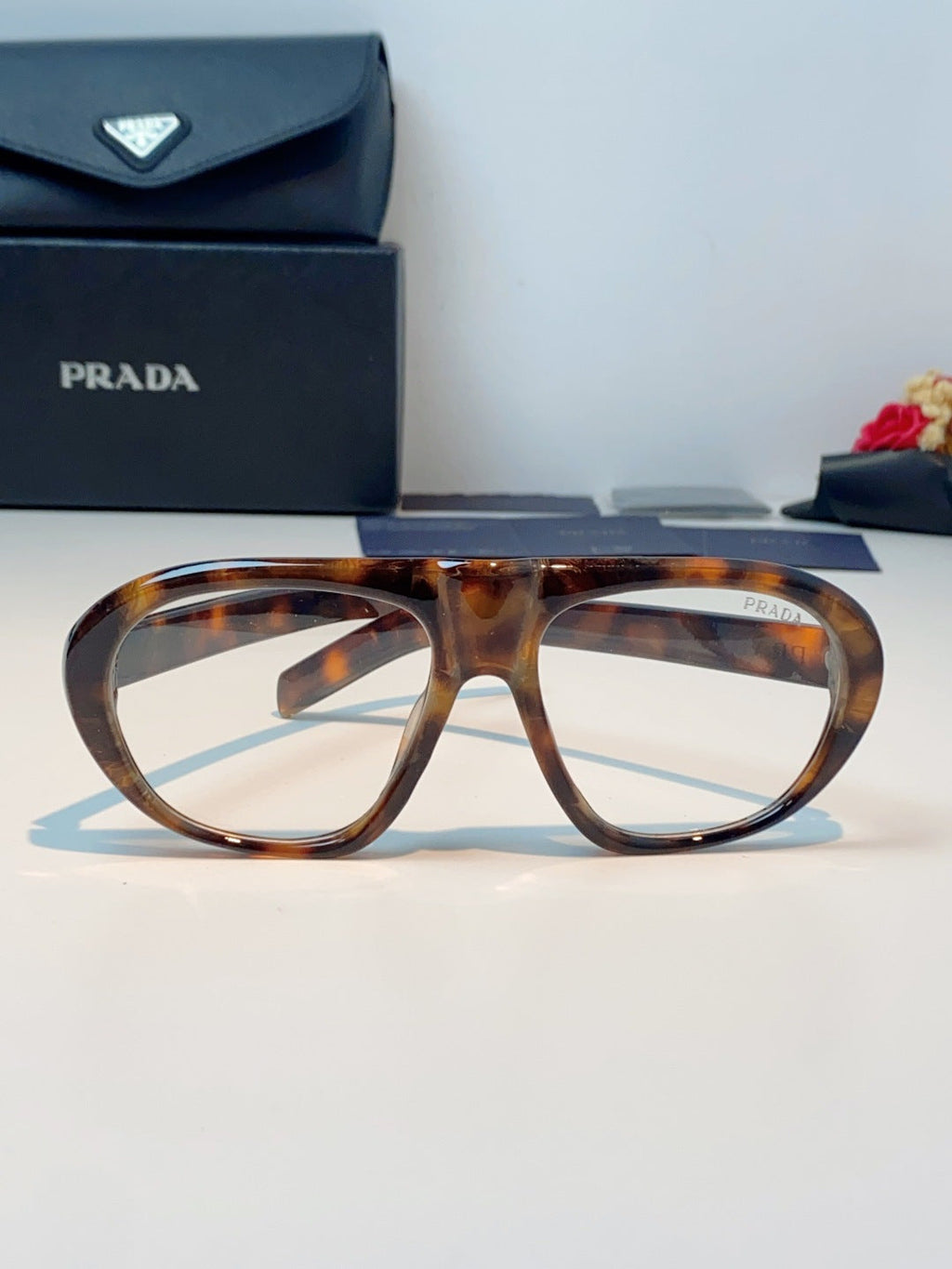 Prada Aviator Brown Lens Sunglasses for Men & Women - 449375 - detail image 2
