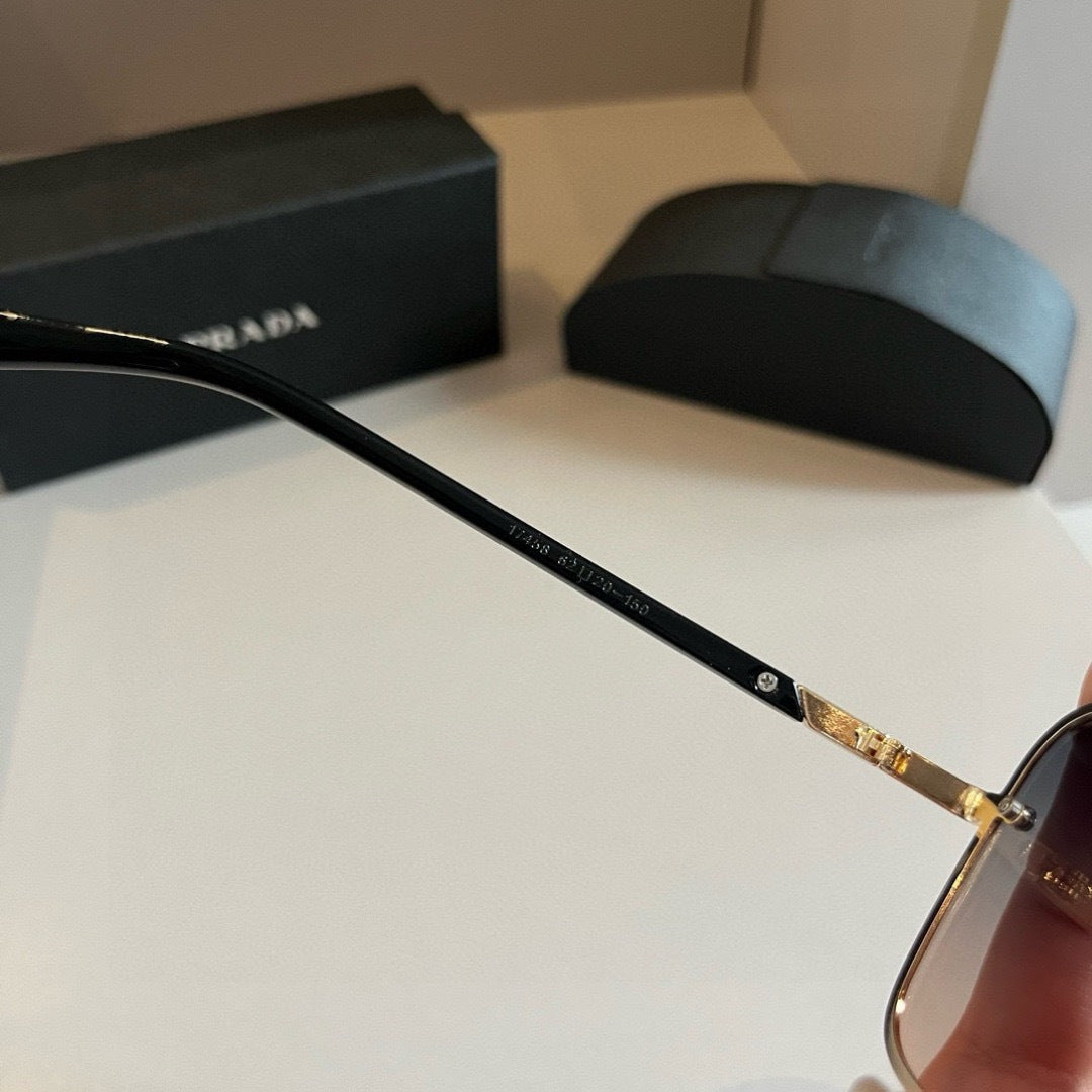 Prada Polarized Fashion Silver Lens Sunglasses for Men - 432048 - detail image 8