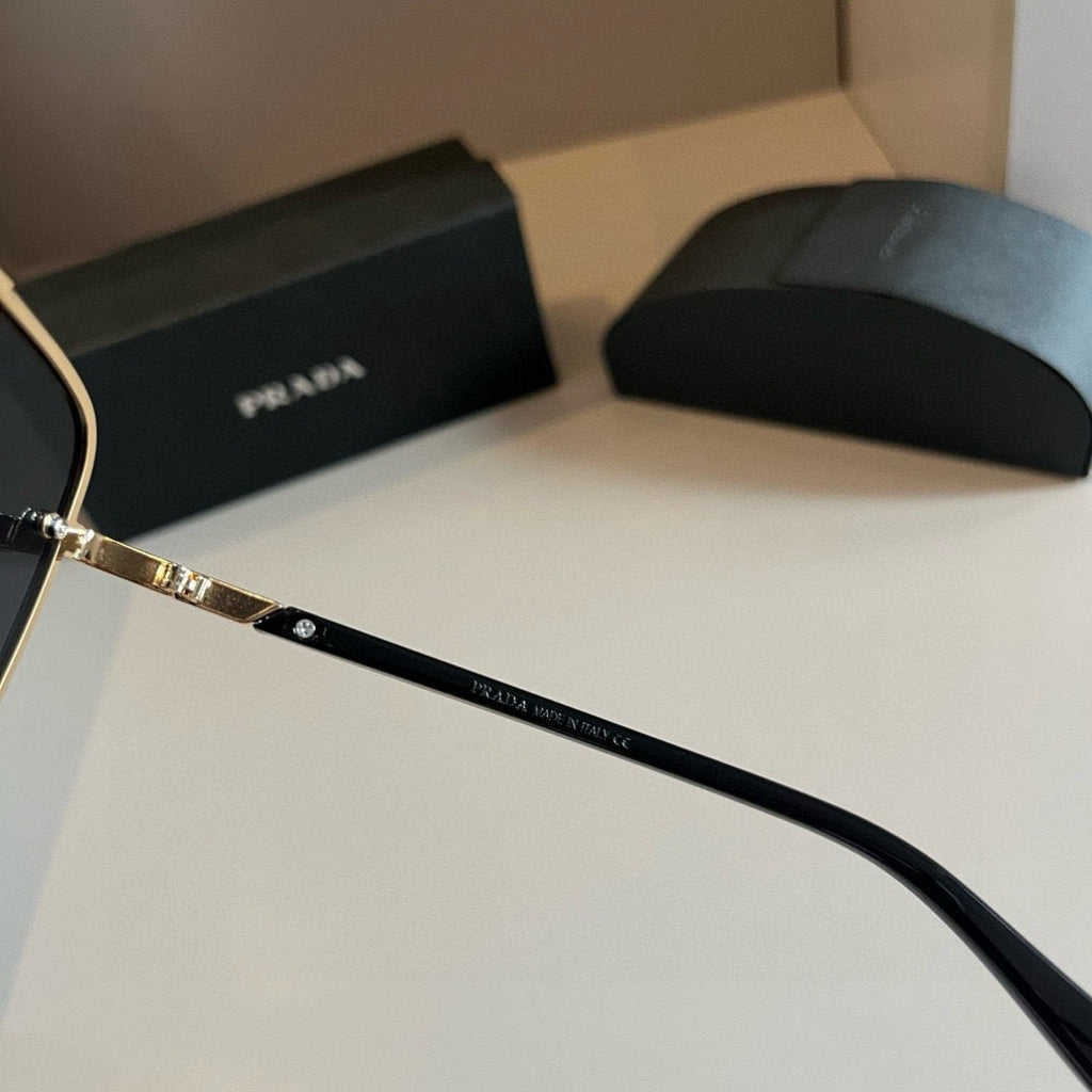 Prada Polarized Fashion Silver Lens Sunglasses for Men - 432049 - detail image 8