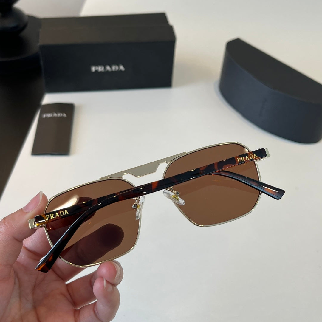 Prada Polarized Fashion Black Lens Sunglasses for Men - 432178 - detail image 7