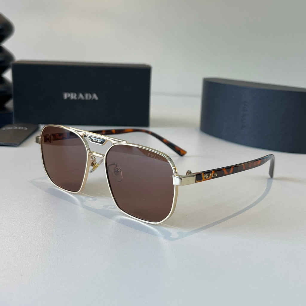 Prada Polarized Fashion Black Lens Sunglasses for Men - 432178 - detail image 3