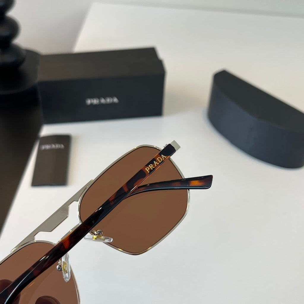 Prada Polarized Fashion Black Lens Sunglasses for Men - 432178 - detail image 6