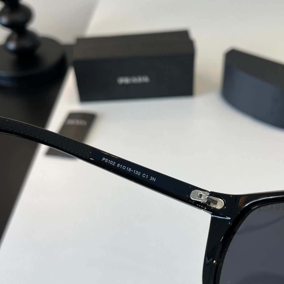 Prada Fashion Black Lens Sunglasses for Men - 487076 - detail image 8