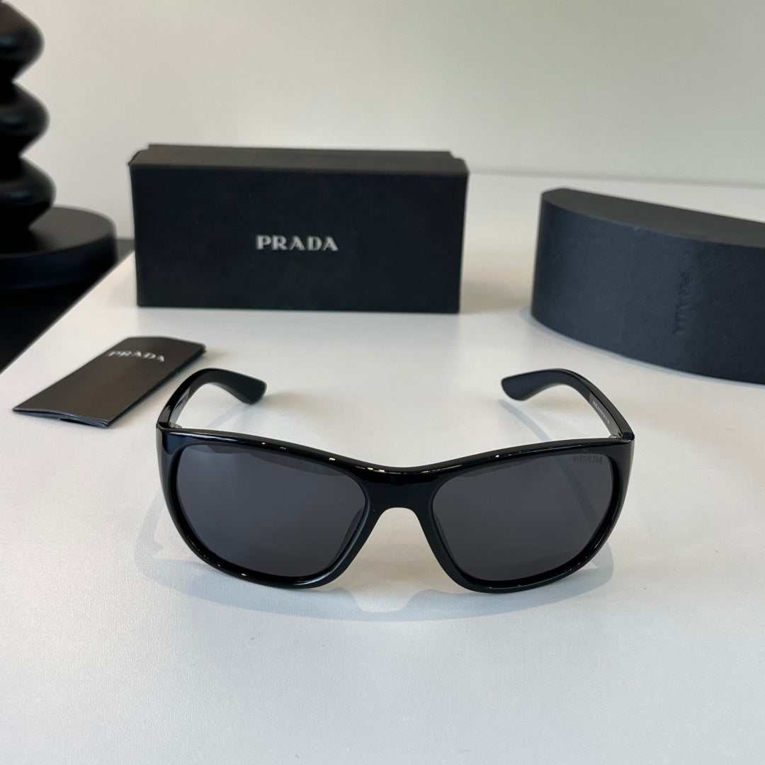 Prada Fashion Black Lens Sunglasses for Men - 487076 - detail image 2