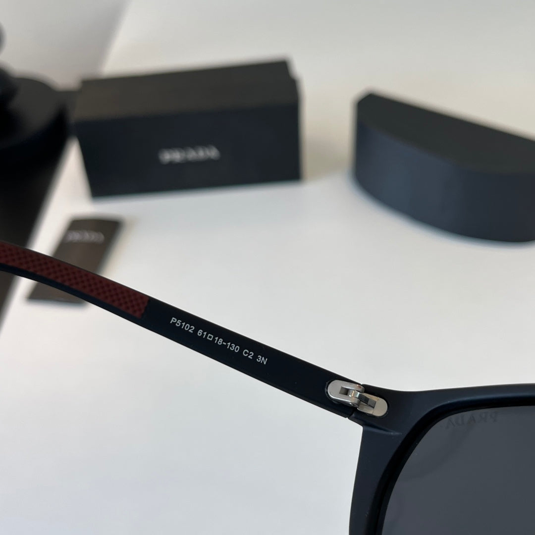 Prada Fashion Black Lens Sunglasses for Men - 432181 - detail image 8