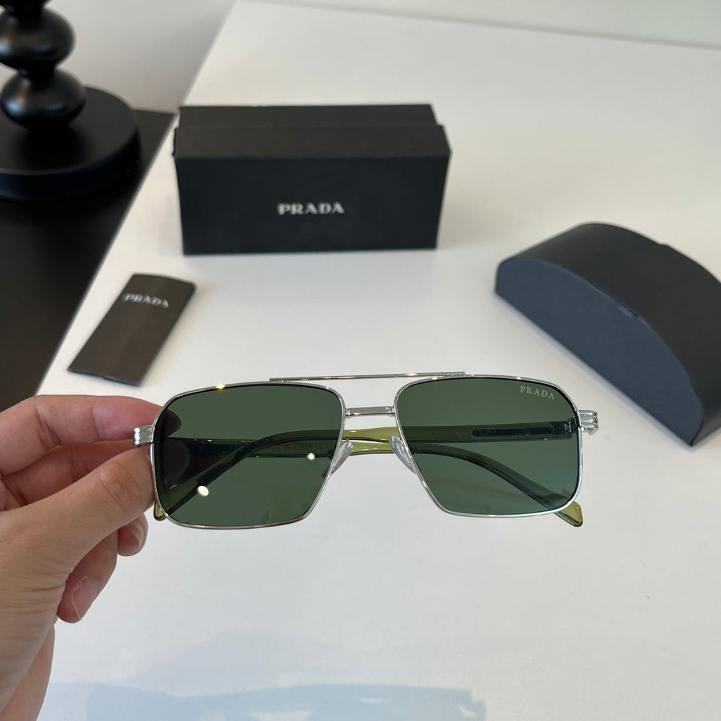 Prada Fashion Silver Lens Sunglasses for Men - 432183 - detail image 6