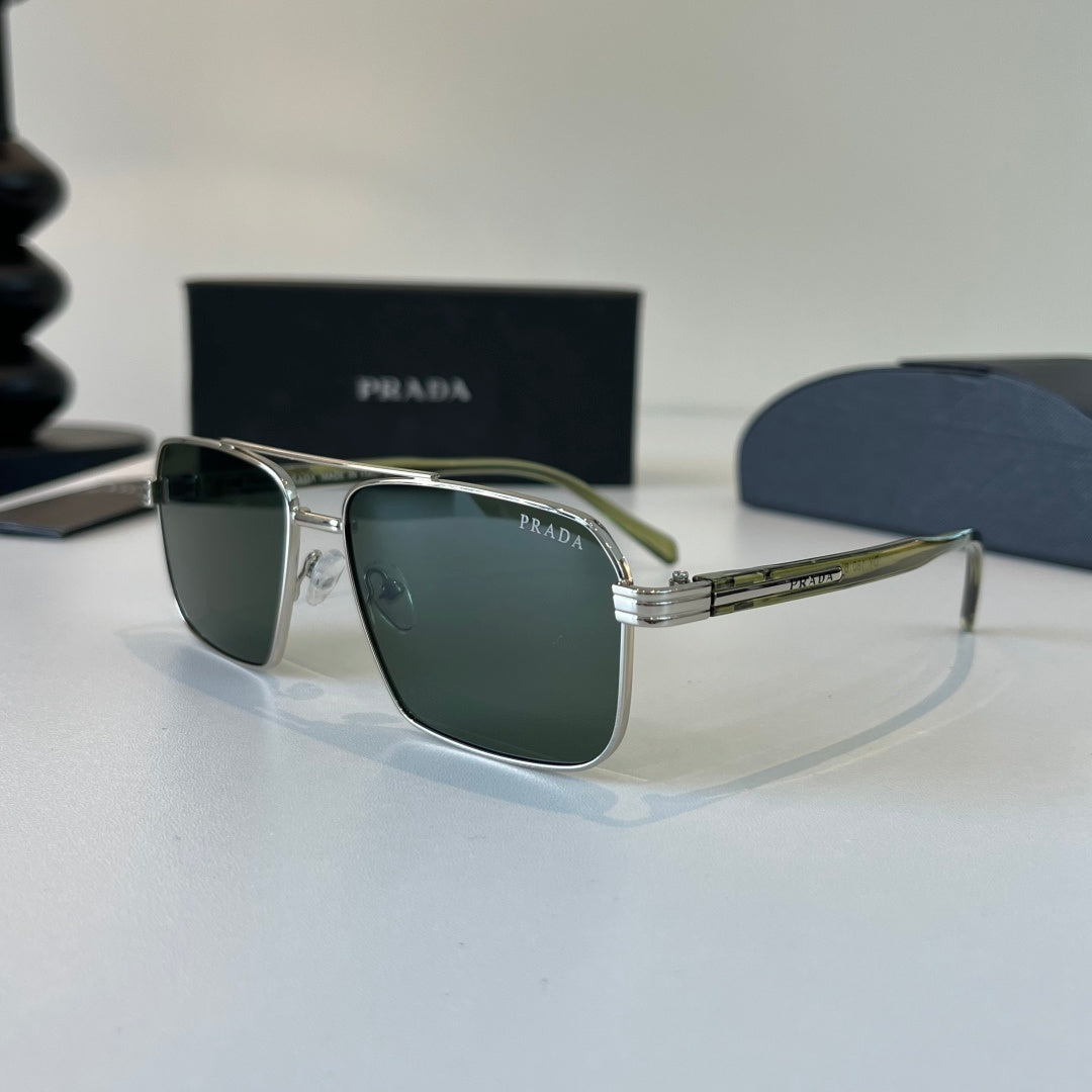 Prada Fashion Silver Lens Sunglasses for Men - 449306 - detail image 3