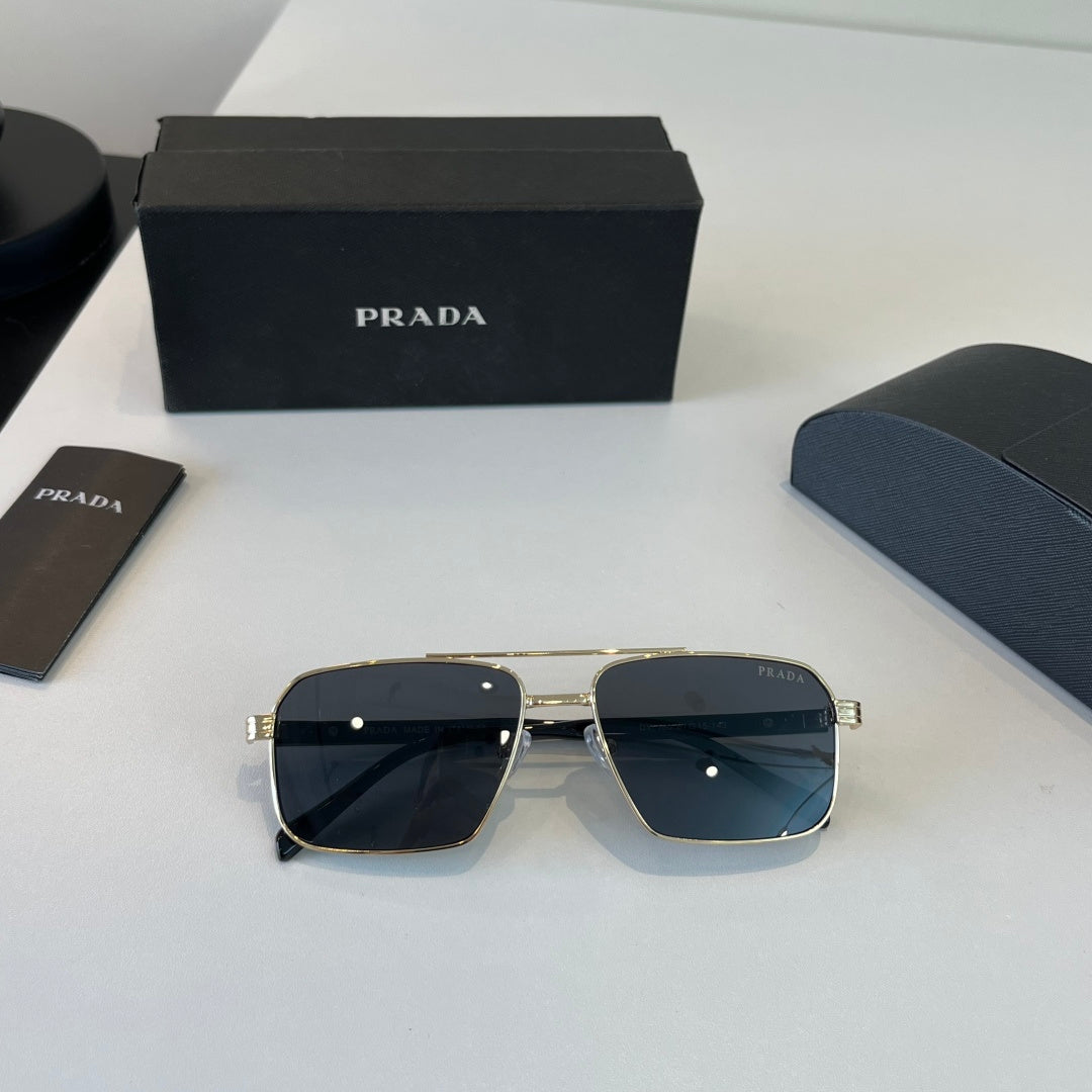 Prada Fashion Silver Lens Sunglasses for Men - 432184 - detail image 4