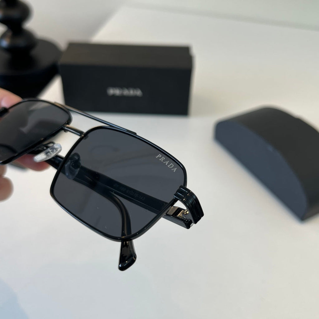 Prada Fashion Black Lens Sunglasses for Men - 487080 - detail image 6