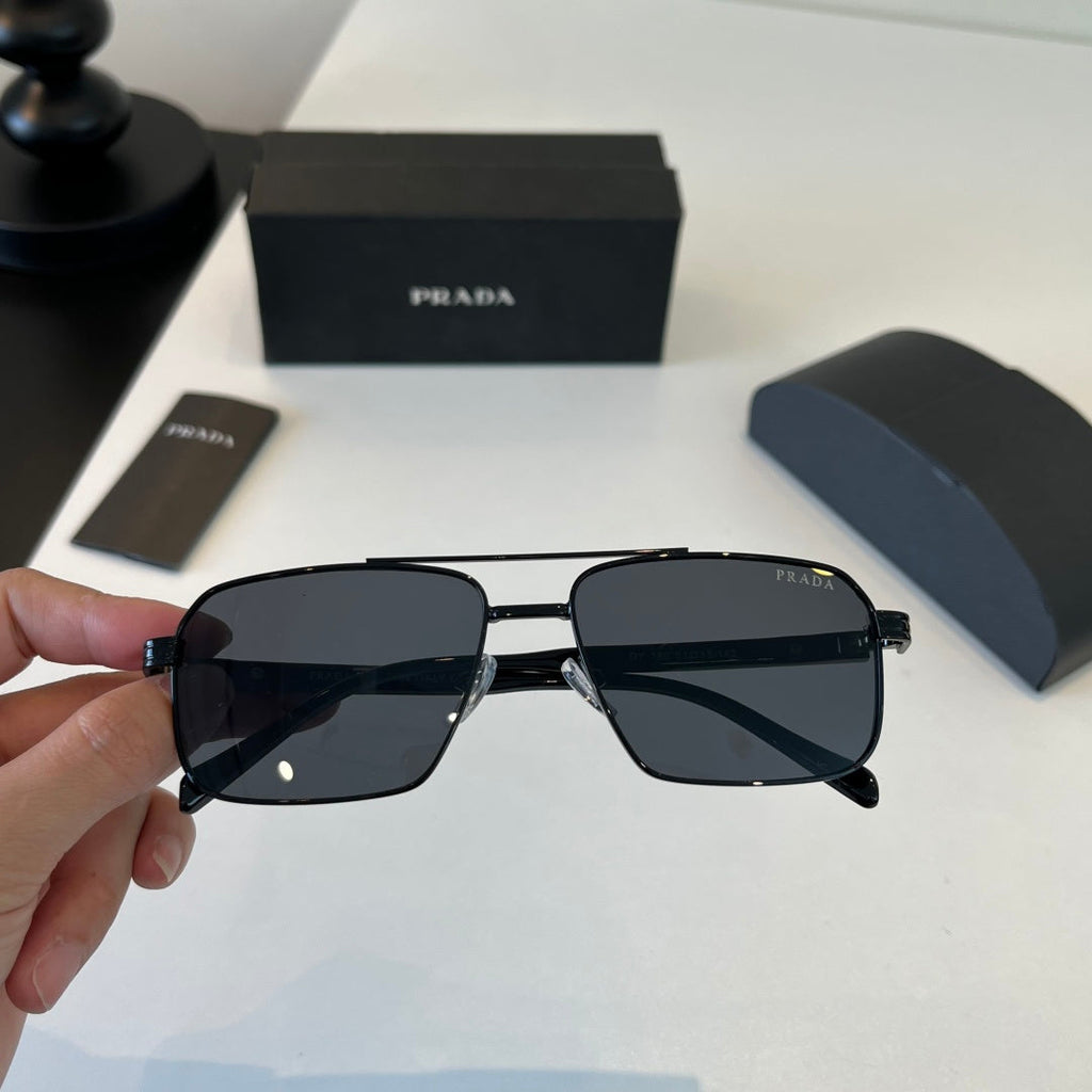 Prada Fashion Black Lens Sunglasses for Men - 432185 - detail image 5
