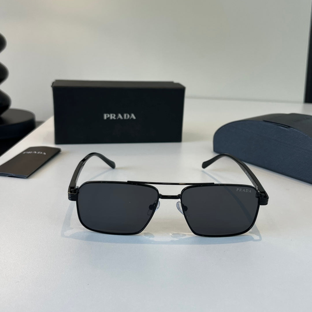 Prada Fashion Black Lens Sunglasses for Men - 449308 - detail image 2