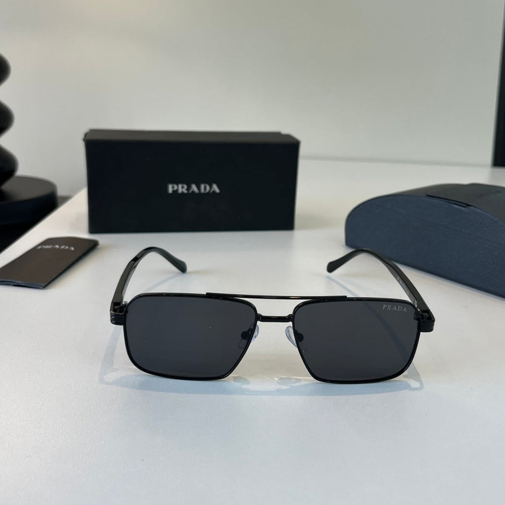 Prada Fashion Black Lens Sunglasses for Men - 432185 - detail image 2