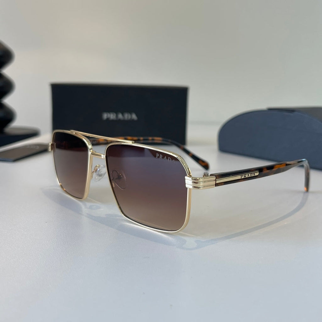 Prada Fashion Red Lens Sunglasses for Men - detail image 3