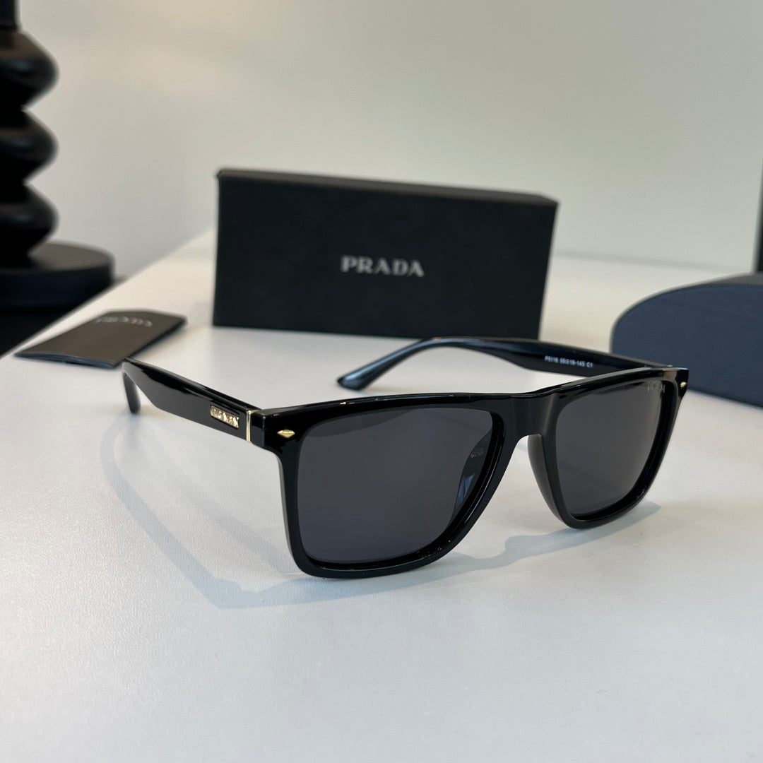 Prada Fashion Black Lens Sunglasses for Men - 449310