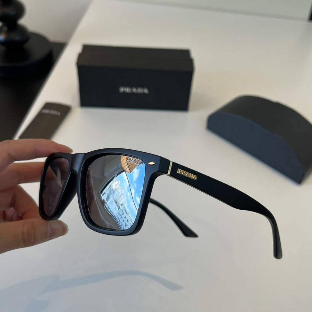 Prada Fashion Silver Lens Sunglasses for Men - 487058 - detail image 4