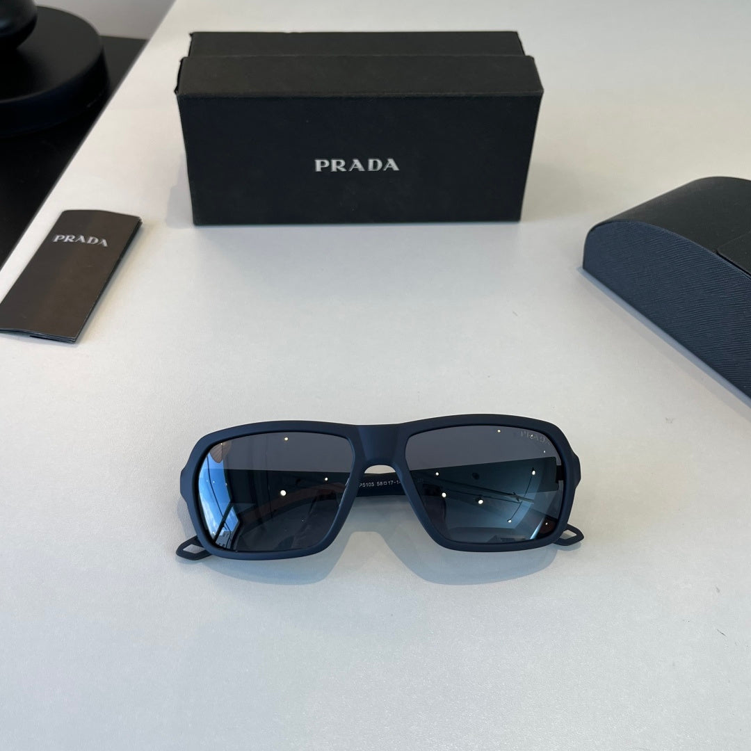 Prada Fashion Black Lens Sunglasses for Men - 465572 - detail image 5