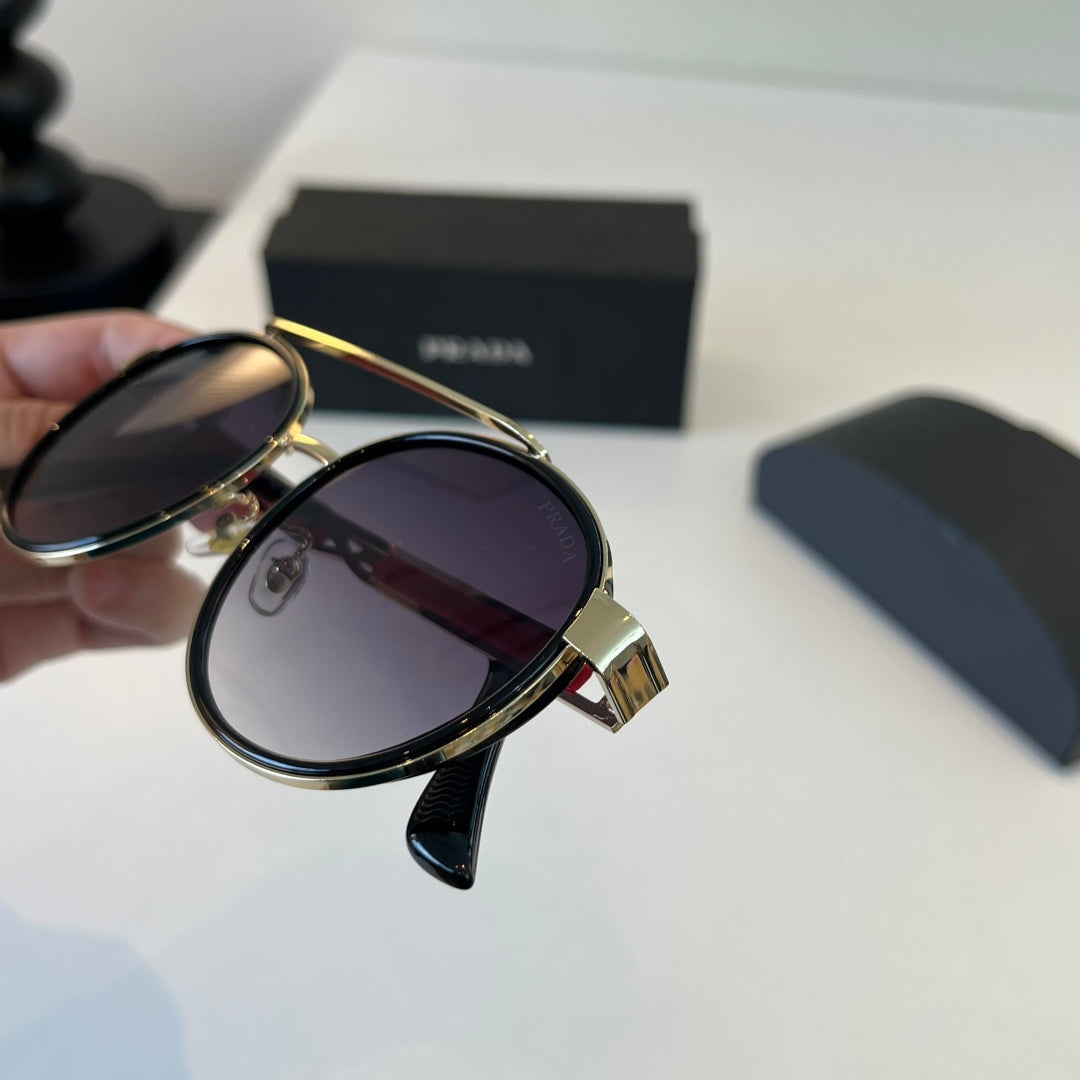 Prada Fashion Silver Lens Sunglasses for Men - 465690 - detail image 6