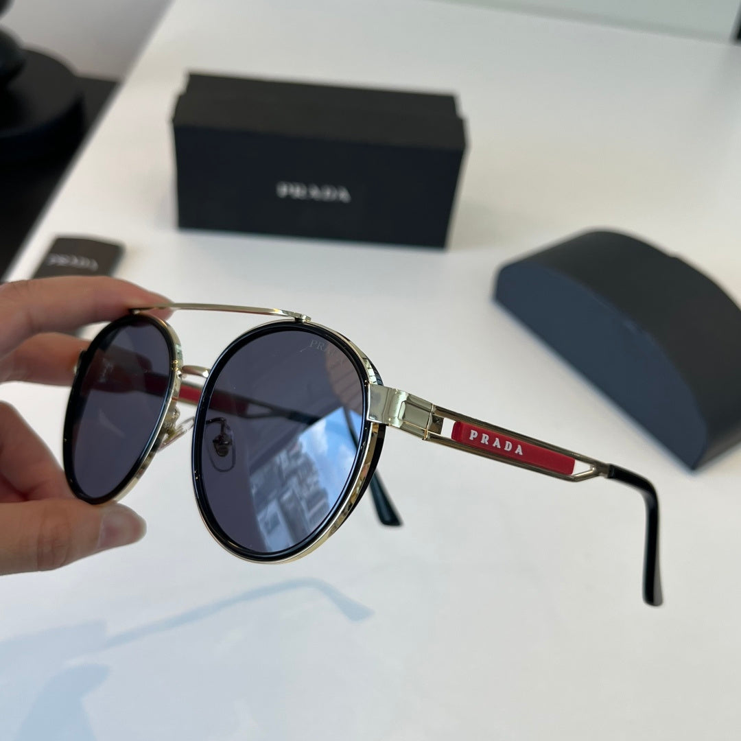 Prada Fashion Black Lens Sunglasses for Men - 465691 - detail image 4