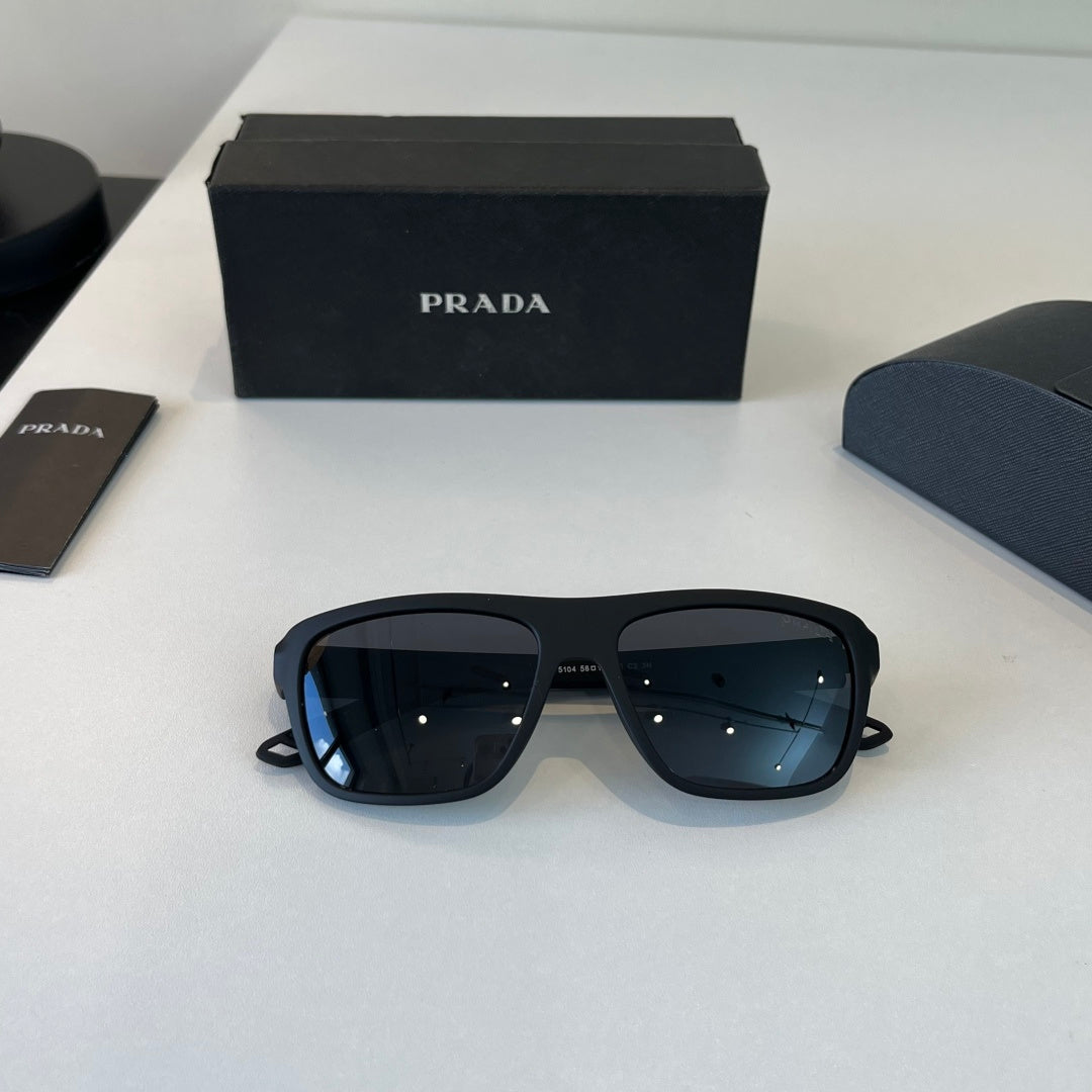 Prada Fashion Black Lens Sunglasses for Men - 432034 - detail image 4