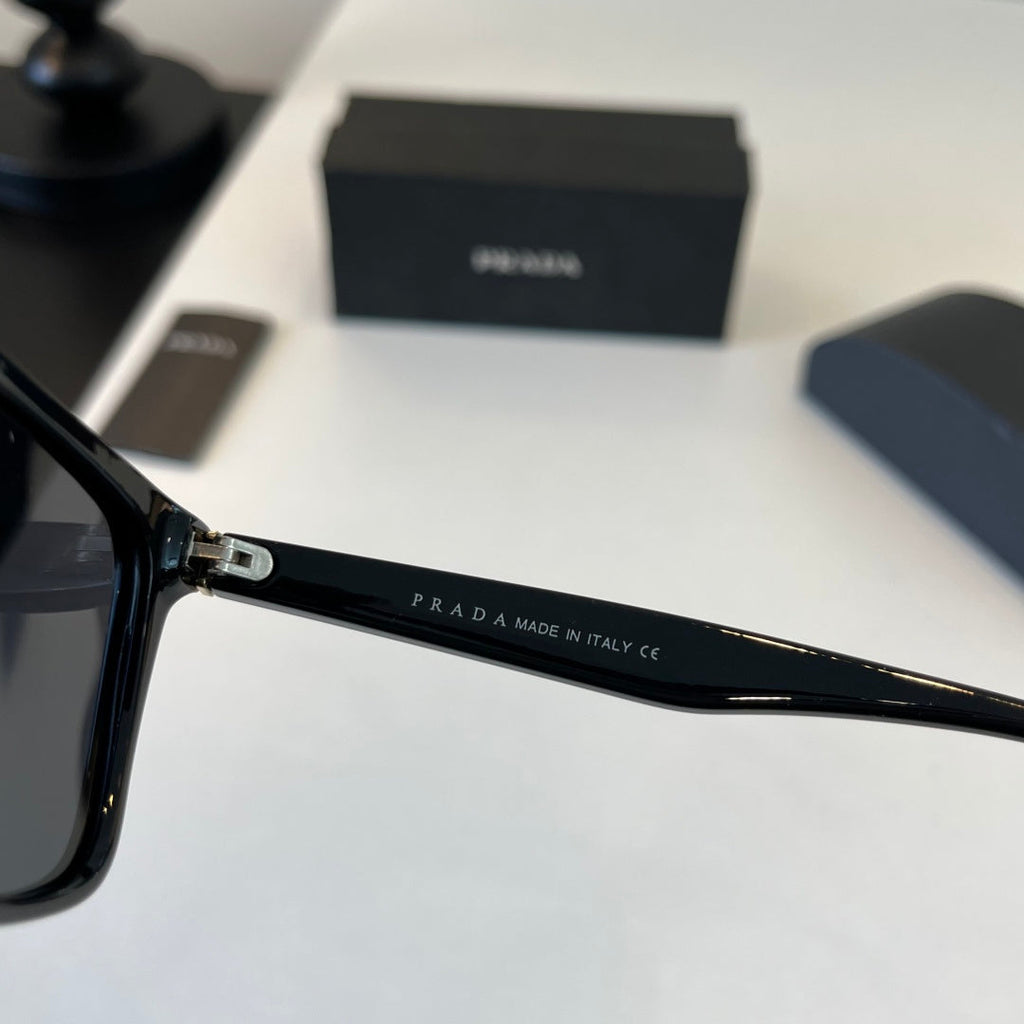 Prada Fashion Black Lens Sunglasses for Men - 432037 - detail image 11