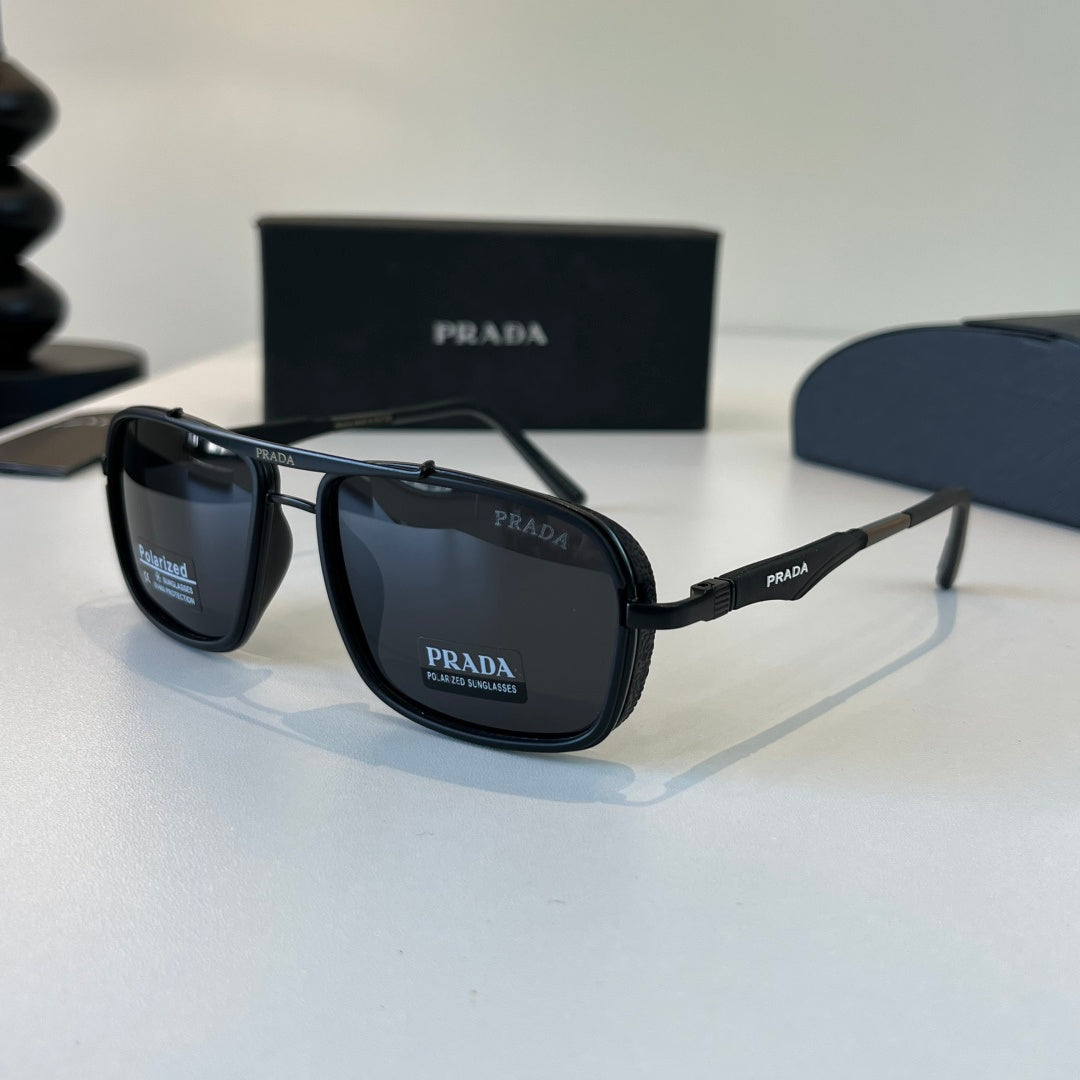 Prada Fashion Black Lens Sunglasses for Men & Women - 449314 - detail image 3