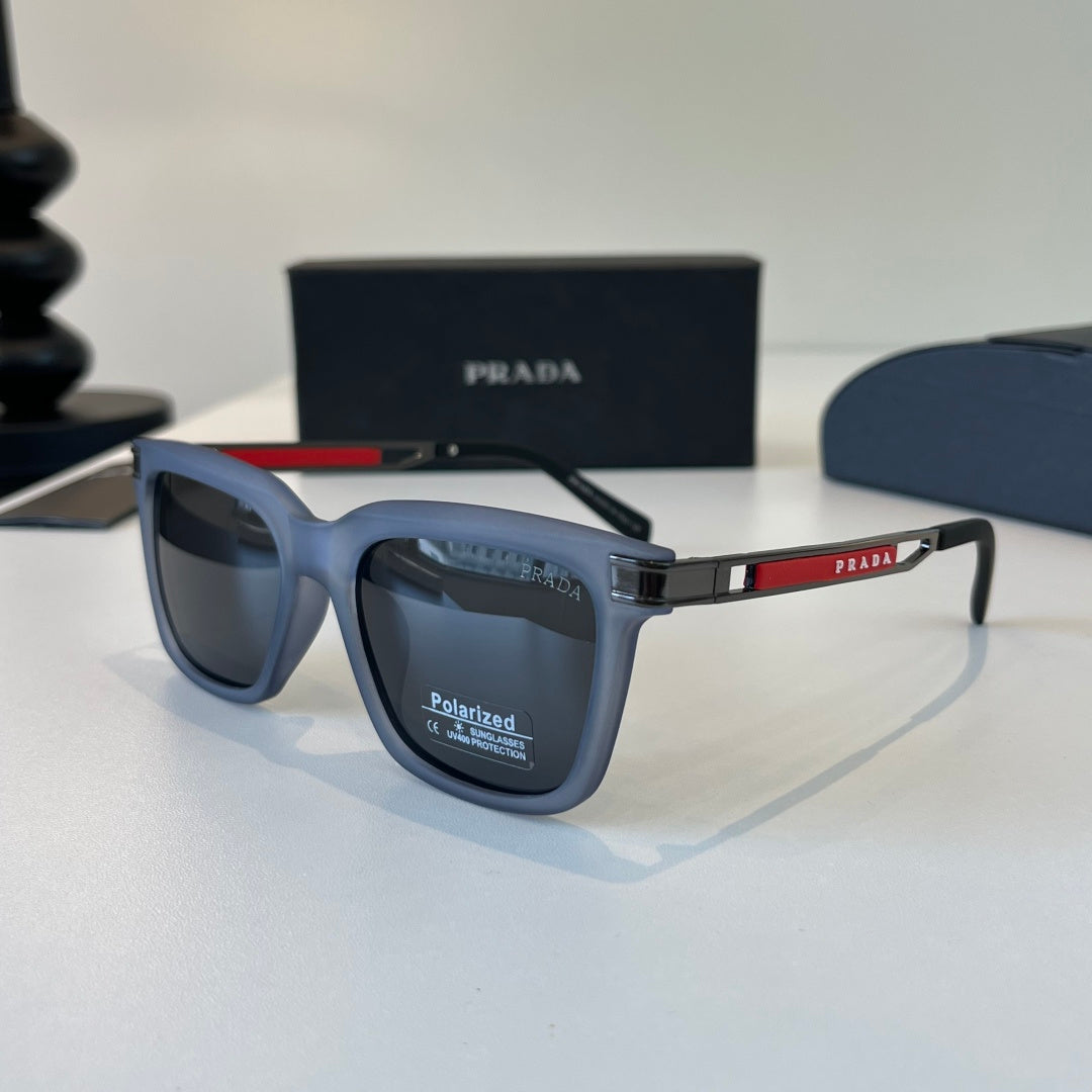 Prada Fashion Black Lens Sunglasses for Men - 432175 - detail image 3