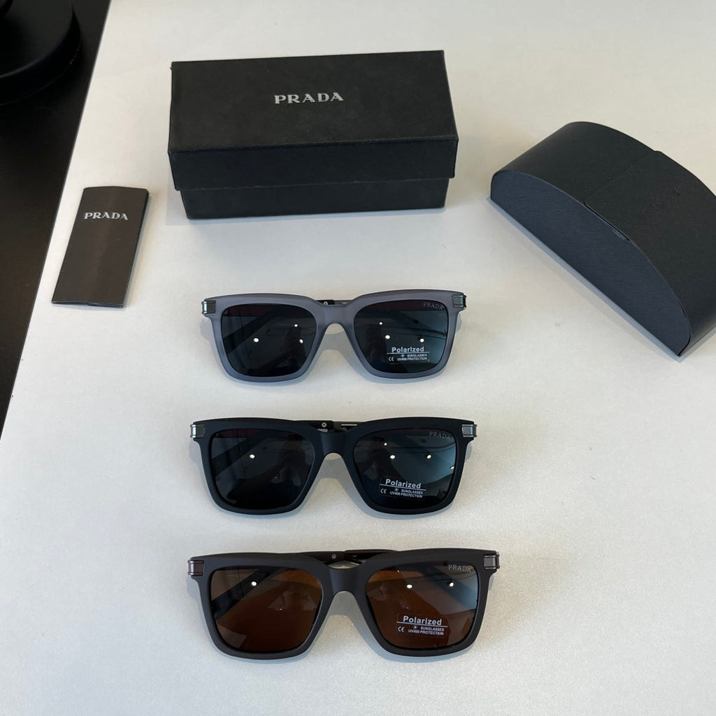 Prada Fashion Black Lens Sunglasses for Men - 432175 - detail image 11